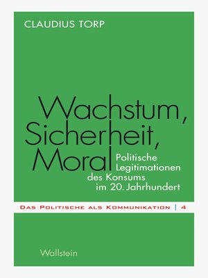 cover image of Wachstum, Sicherheit, Moral